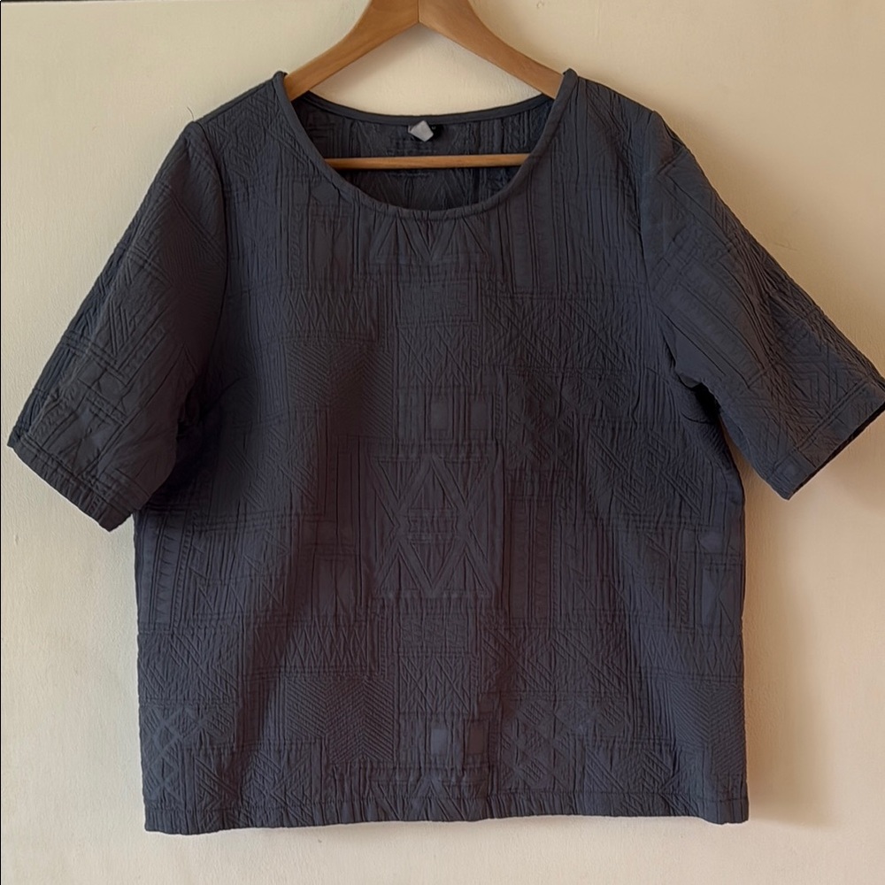 Sage Boxy Quilter Women's Top
